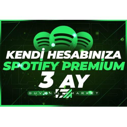  3 Aylık Spotify PREMİUM